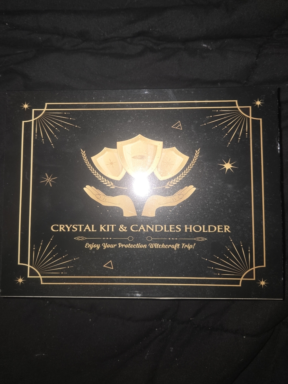 Crystal Kit & Candles Holder